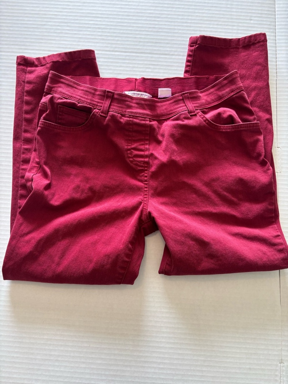 Allison Daley Women's Red Skinny Jeans 10P
